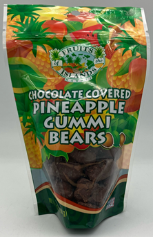 Chocolate Covered Pineapple Gummi Bear 7oz (198g)