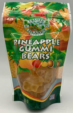 Pineapple Gummi Bears Bag 8oz (226g)